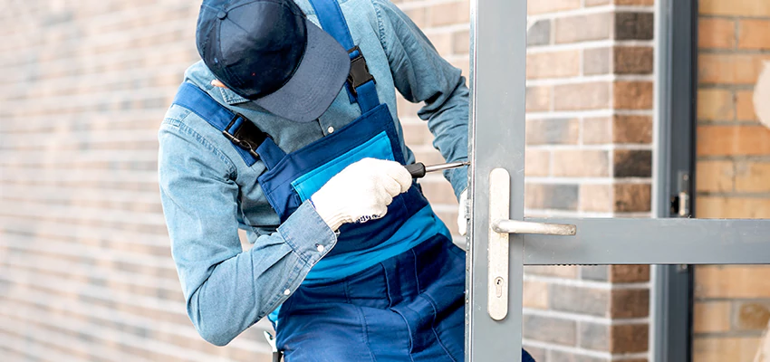 Pivot Storefront Door Locks Installation in Ontario, California